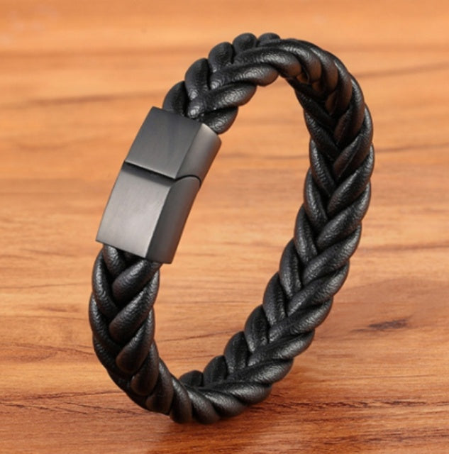 Braided Leather Bracelet