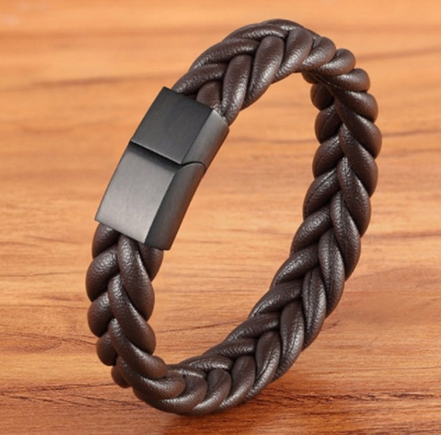 Braided Leather Bracelet