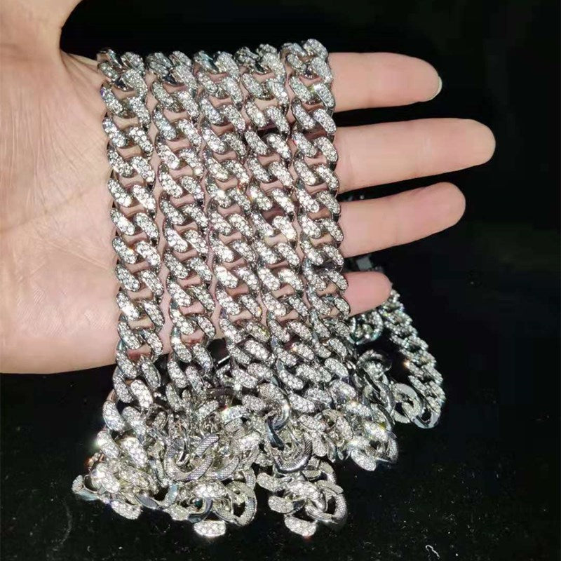 Iced out Cuban Link