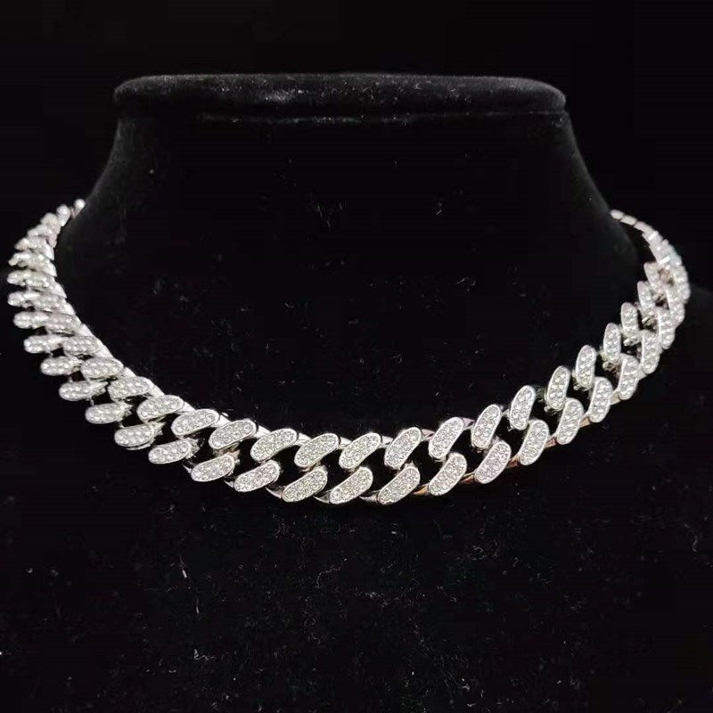 Iced out Cuban Link