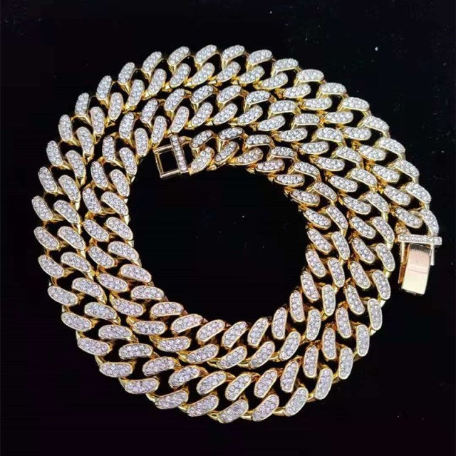 Iced out Cuban Link