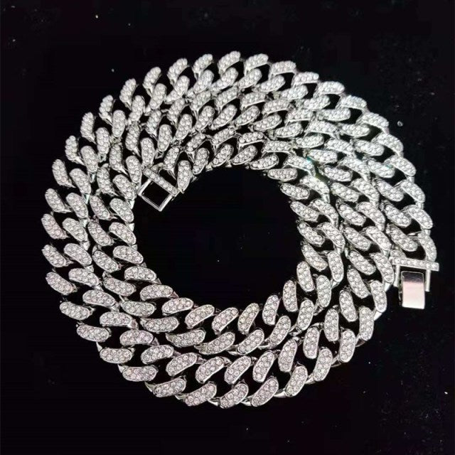 Iced out Cuban Link