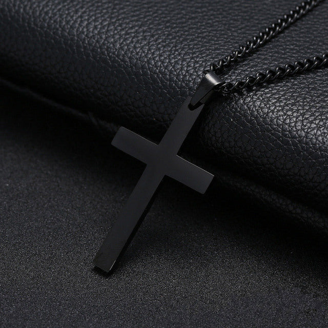 Cuban link with Cross Pendant